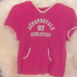 Aeropostale short sleeved hoodie